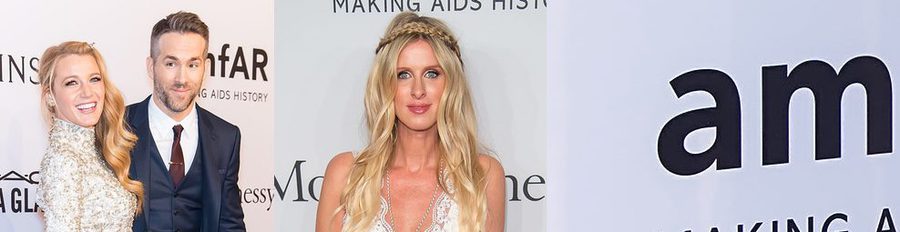 Blake Lively presume de marido y Nicky Hilton de embarazo en la Gala amfAR 2016 de Nueva York