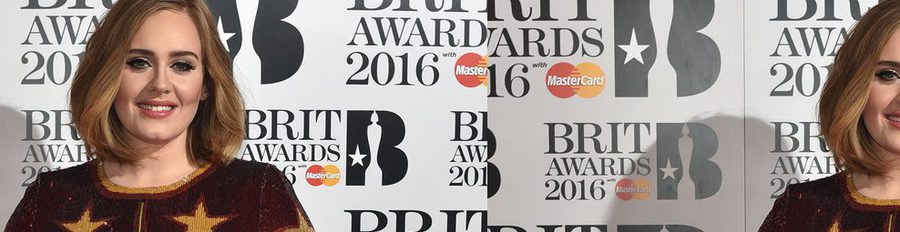 Adele gana cuatro Premios Brit 2016 y se convierte en la auténtica protagonista de la noche