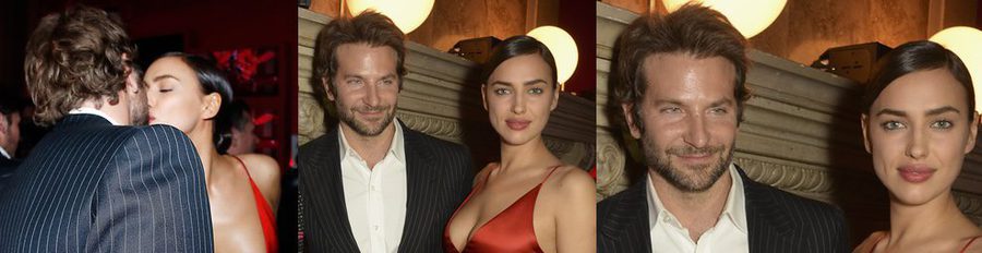 Primer posado y primer beso público de Irina Shayk y Bradley Cooper