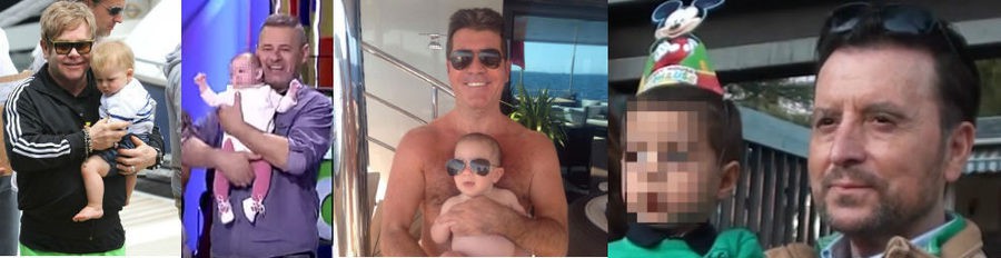 Elton John, Brad Pitt, Miki Nadal, Simon Cowell,...: Padres primerizos pasados los 40