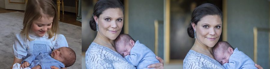 Primera foto de la Princesa Estela de Suecia ejerciendo de hermana mayor con el Príncipe Oscar