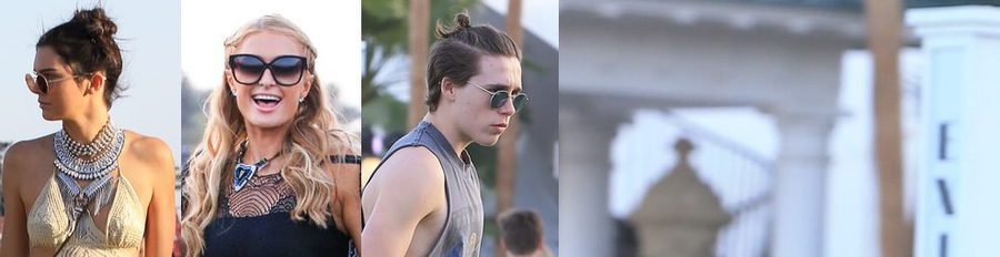 Kendall Jenner, Paris Hilton y Brooklyn Beckham se divierten en la inauguración de Coachella 2016