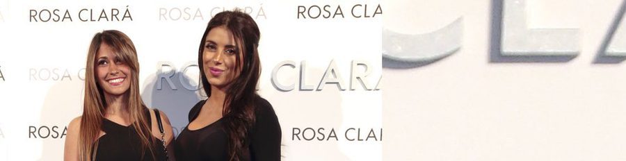 Melissa Jiménez, Ana Fernández y Antonella Roccuzzo buscan vestido de novia en el desfile de Rosa Clará