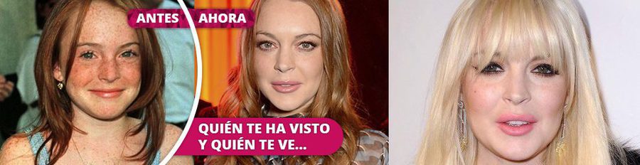 Así ha cambiado Lindsay Lohan: De estrella Disney a 'chica mala' de Hollywood