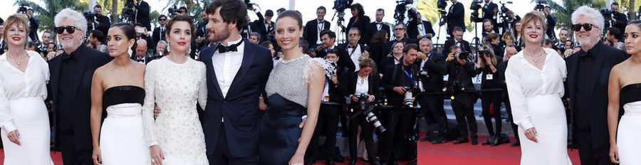 Adriana Ugarte, Inma Cuesta y Michelle Jenner, estrellas de la alfombra roja de Cannes 2016 gracias a 'Julieta'