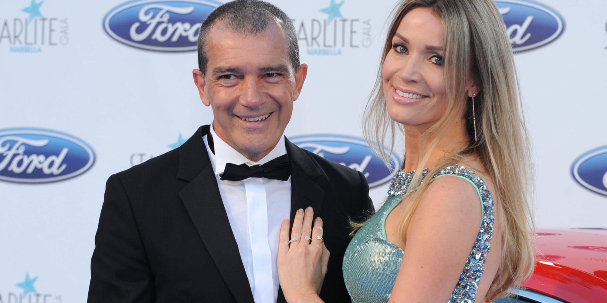 Antonio Banderas, estrella en la Gala Starlite 2016 acompañado de Nicole Kimpel