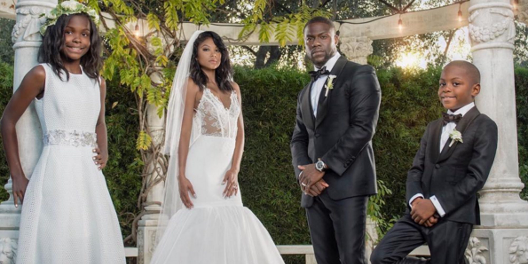 Kevin Hart y Eniko Parrish se casan en una boda celebrada en California