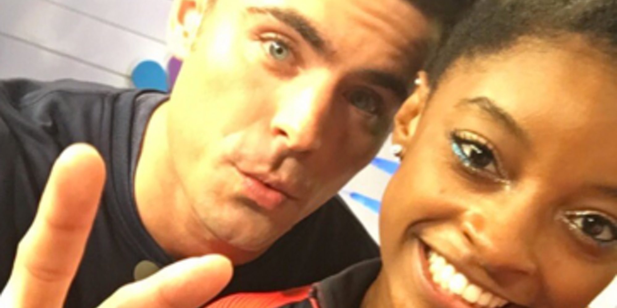 La gimnasta Simone Biles vuelve a estar de enhorabuena: Ha conocido a Zac Efron