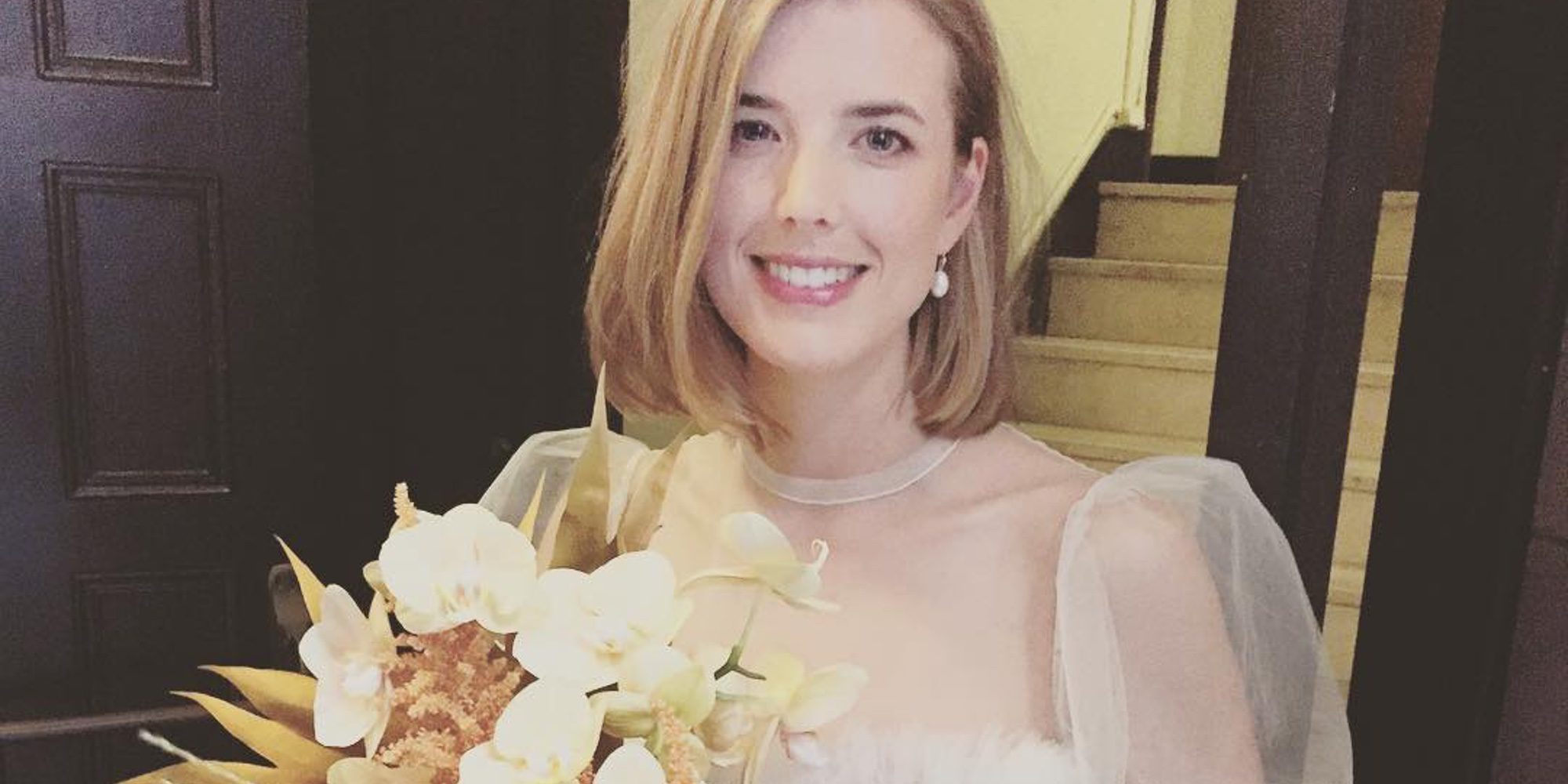 Agyness Deyn se casa con Joel McAndrew y luce un look muy original en su boda