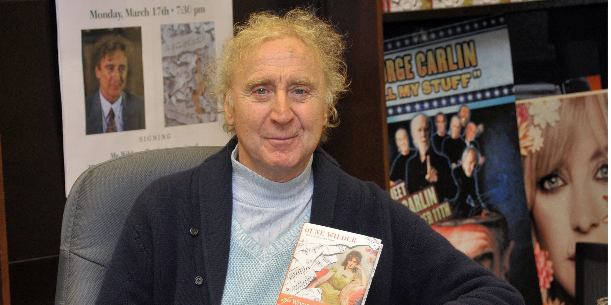 Muere Gene Wilder, actor que interpretó a Willy Wonka, a los 83 años