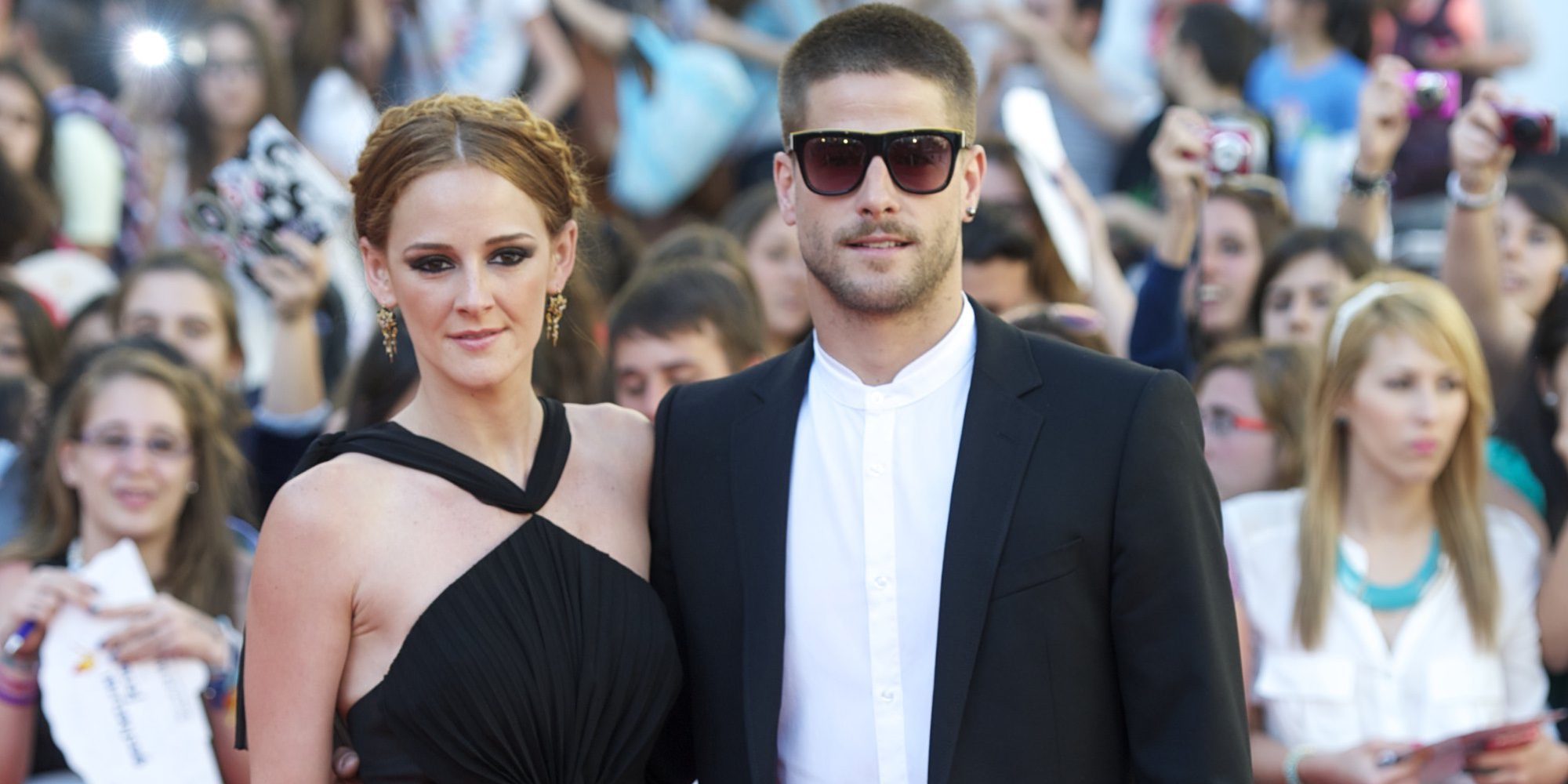 Ana Polvorosa y Luis Fernández, dos enamorados en la boda de unos amigos. ¿Serán ellos los siguientes?