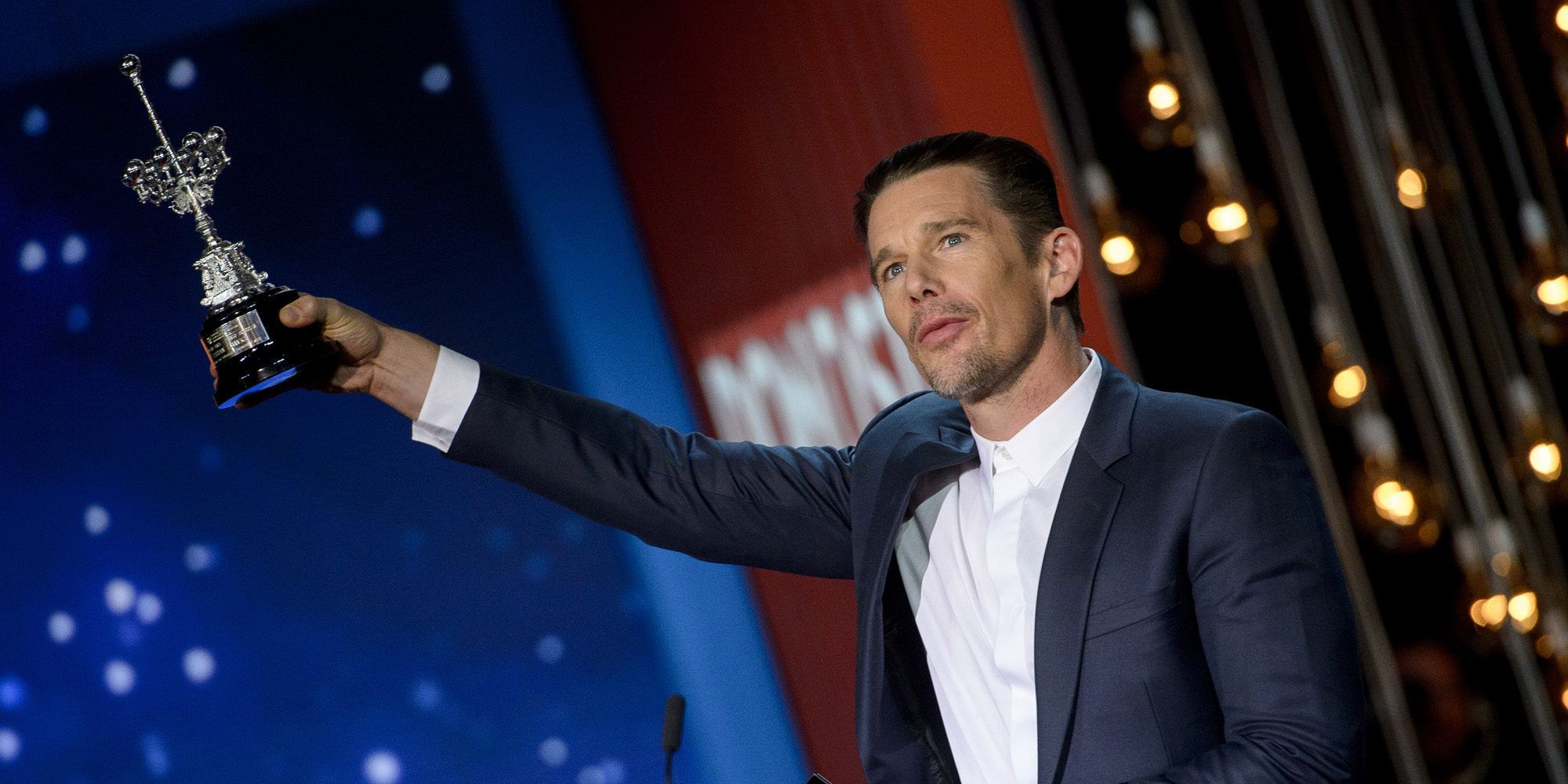 Ethan Hawke recibe el Premio Donostia en el Festival de Cine de San Sebastián 2016