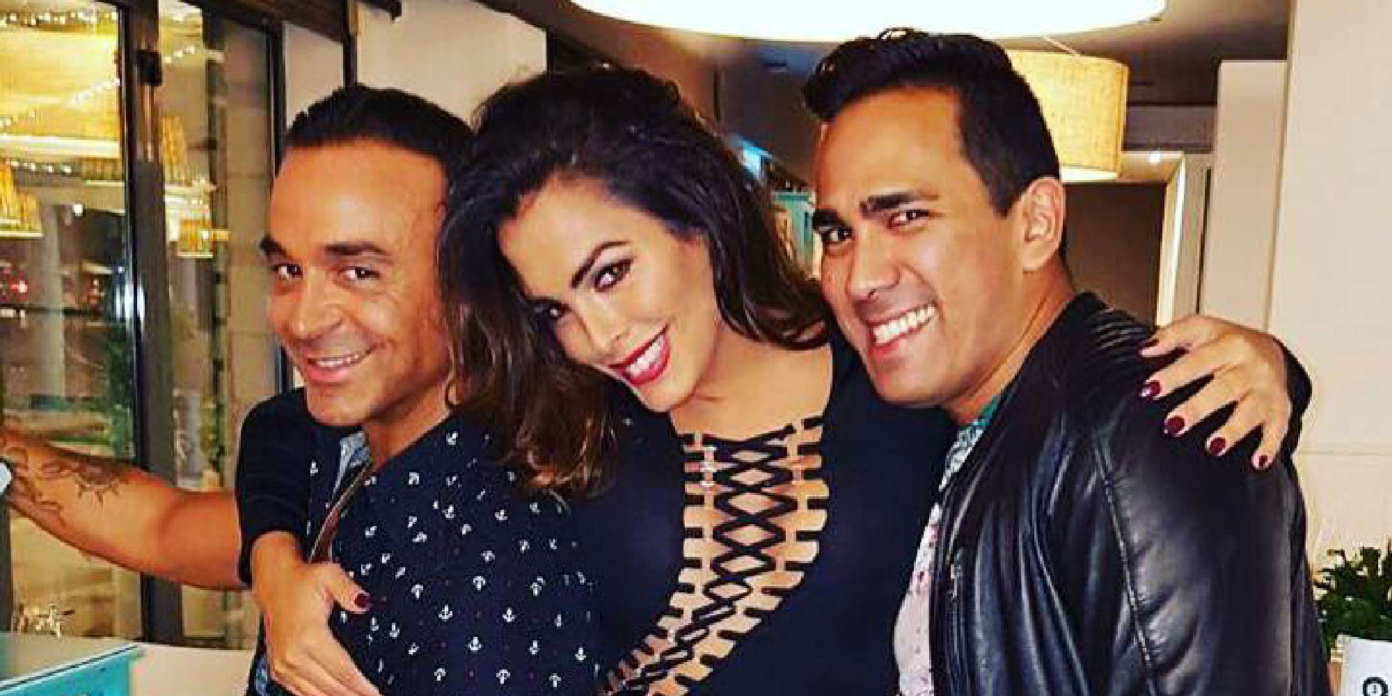 Amor Romeira olvida su pelea con Maite y Sofía de cena con Luis Rollán y Rosario Mohedano