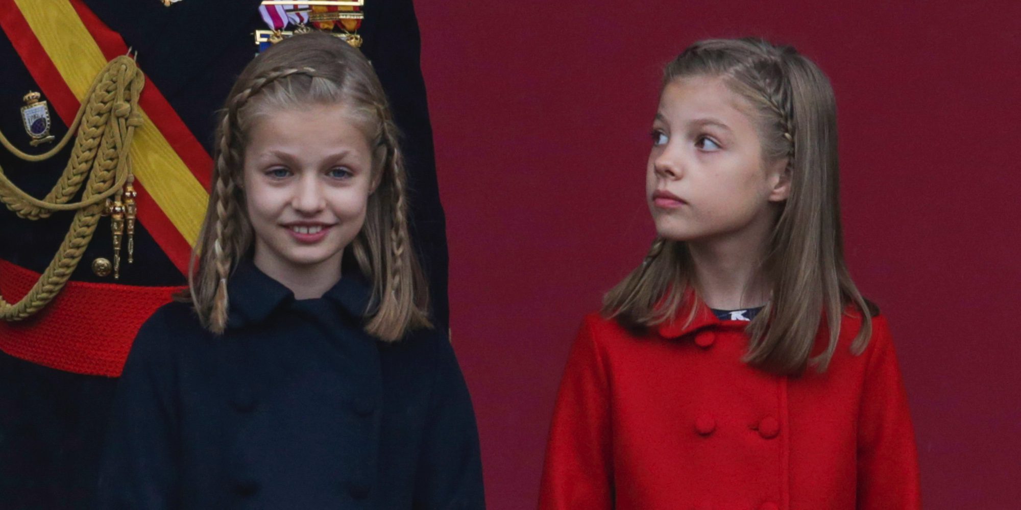 Día de la Hispanidad 2016: La sonrisa de la Princesa Leonor frente a la seriedad de la Infanta Sofía