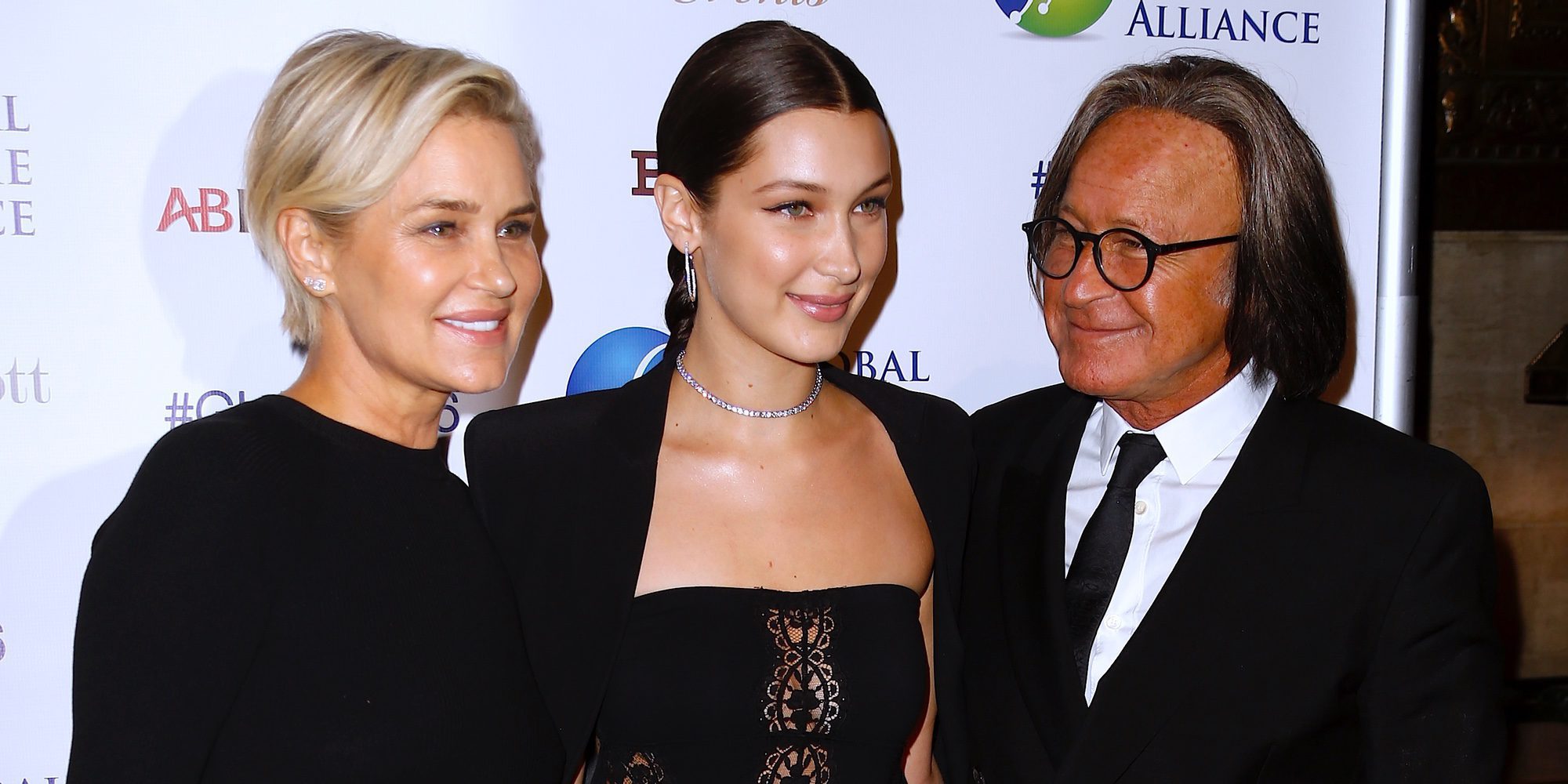 Yolanda Foster y Mohamed Hadid, juntos de nuevo para arropar a su hija Bella