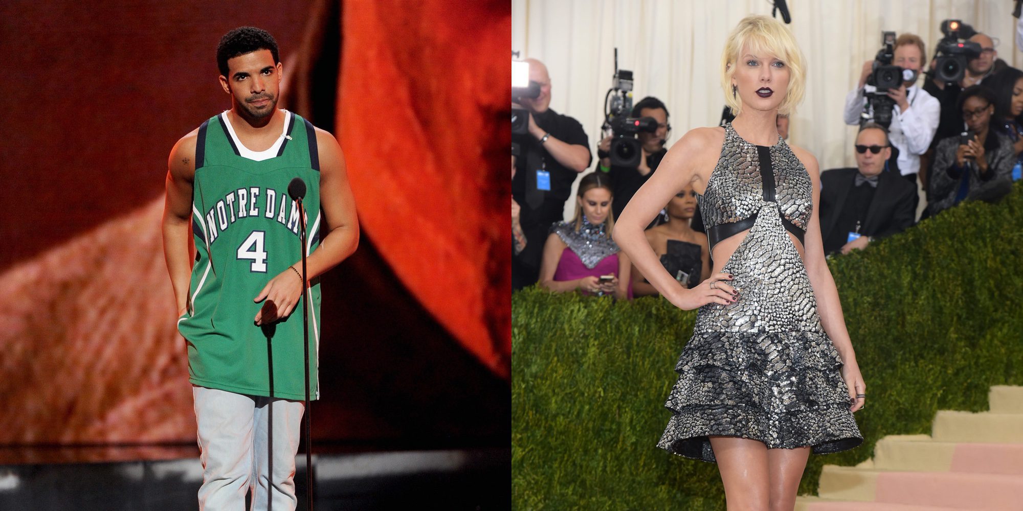 Taylor Swift y Drake: tonteo y mucho cariño durante la fiesta de cumpleaños del rapero