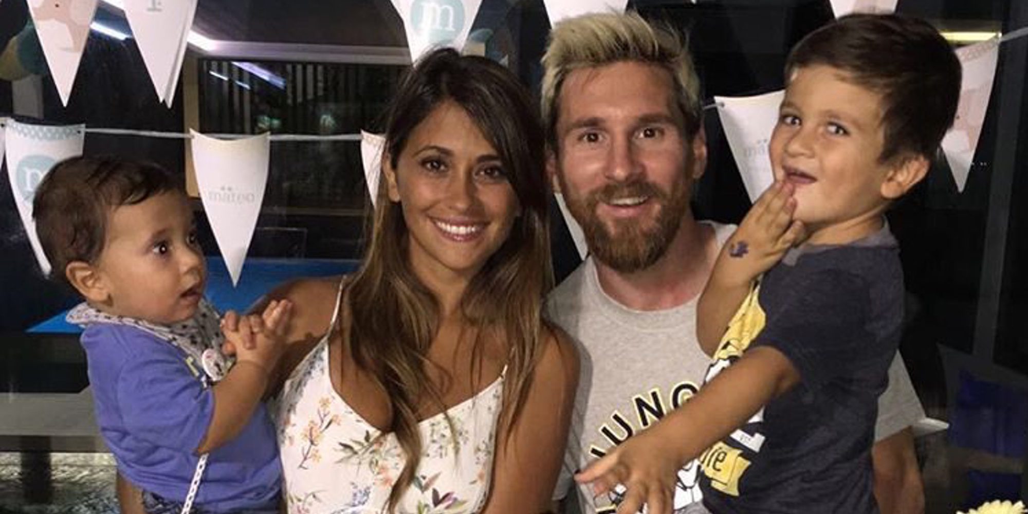 Leo Messi y Antonella Roccuzzo se llevan a Thiago y Mateo a Disneyland París