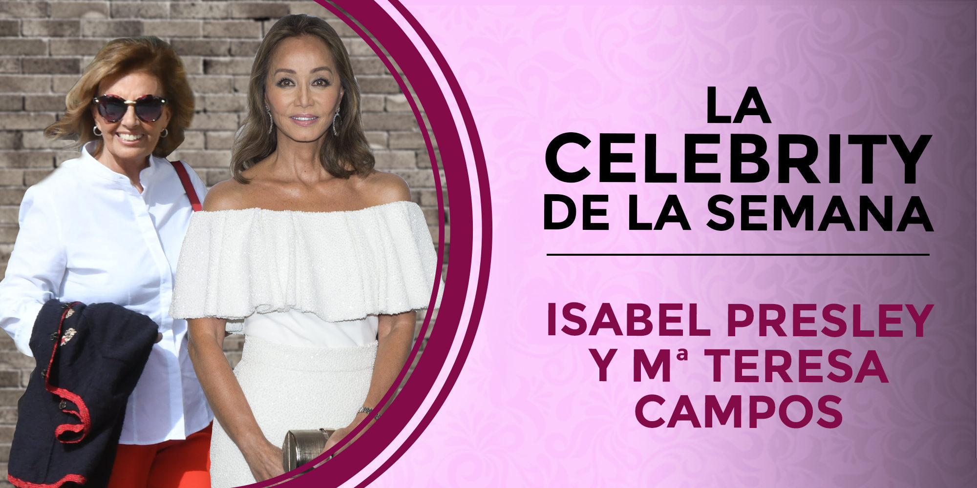 María Teresa Campos e Isabel Preysler, las celebrities de la semana por sus no crisis de pareja