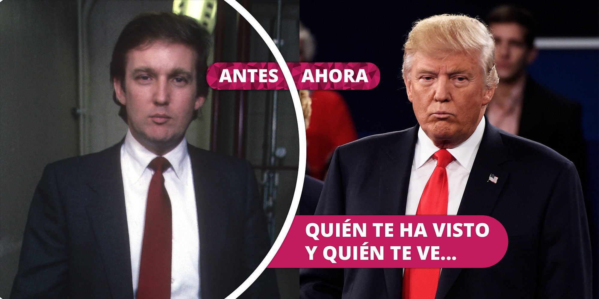 Así ha cambiado Donald Trump: De magnate inmobiliario y presentador de un reality a candidato a la Casa Blanca