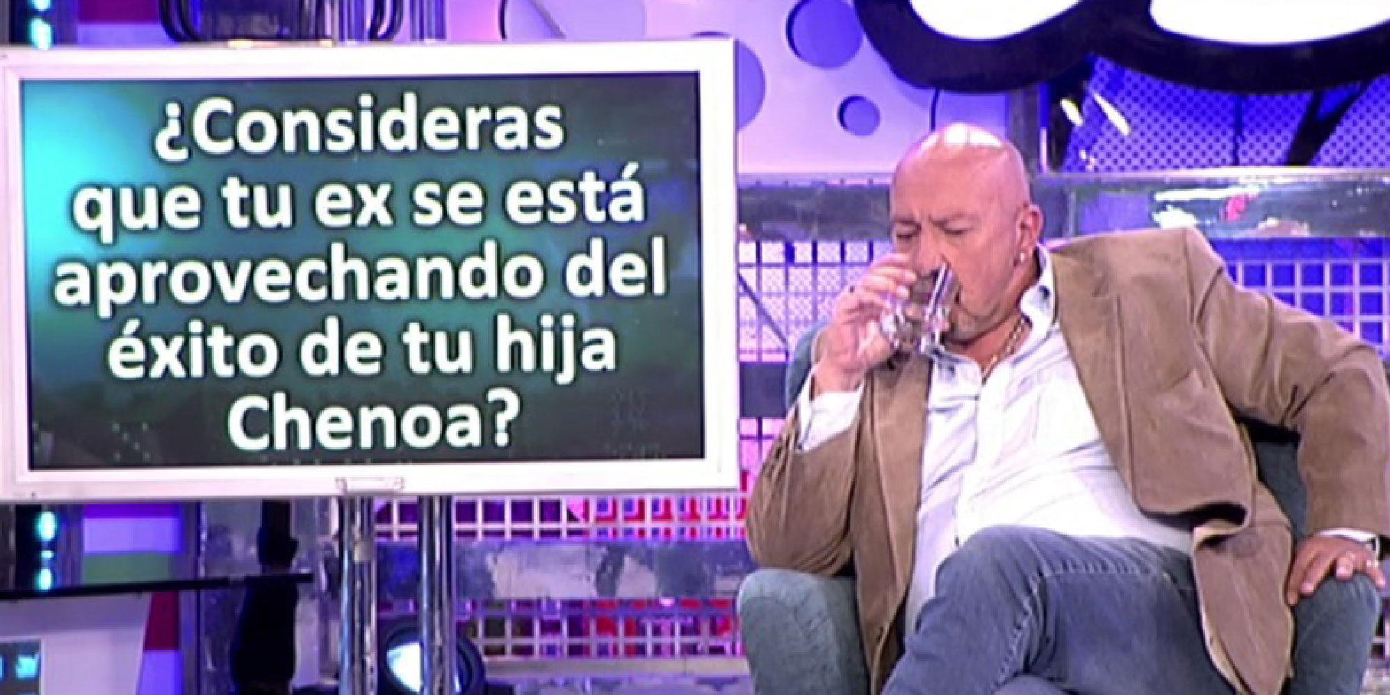 El padre de Chenoa se somete al polígrafo: "Chenoa no es mi hija, es hija del espectáculo"