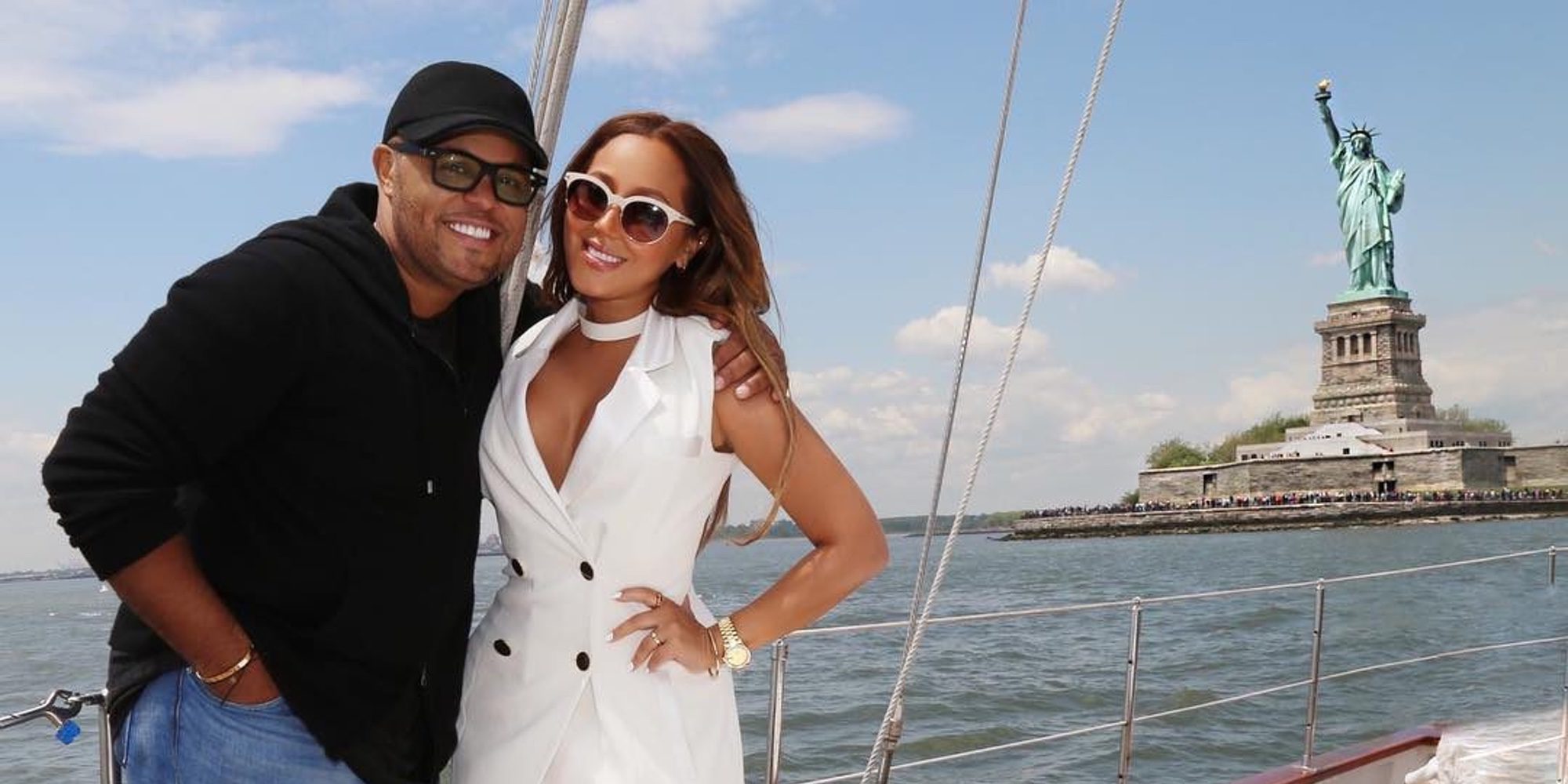 Adrienne Bailon e Israel Houghton se han casado en un hotel de París