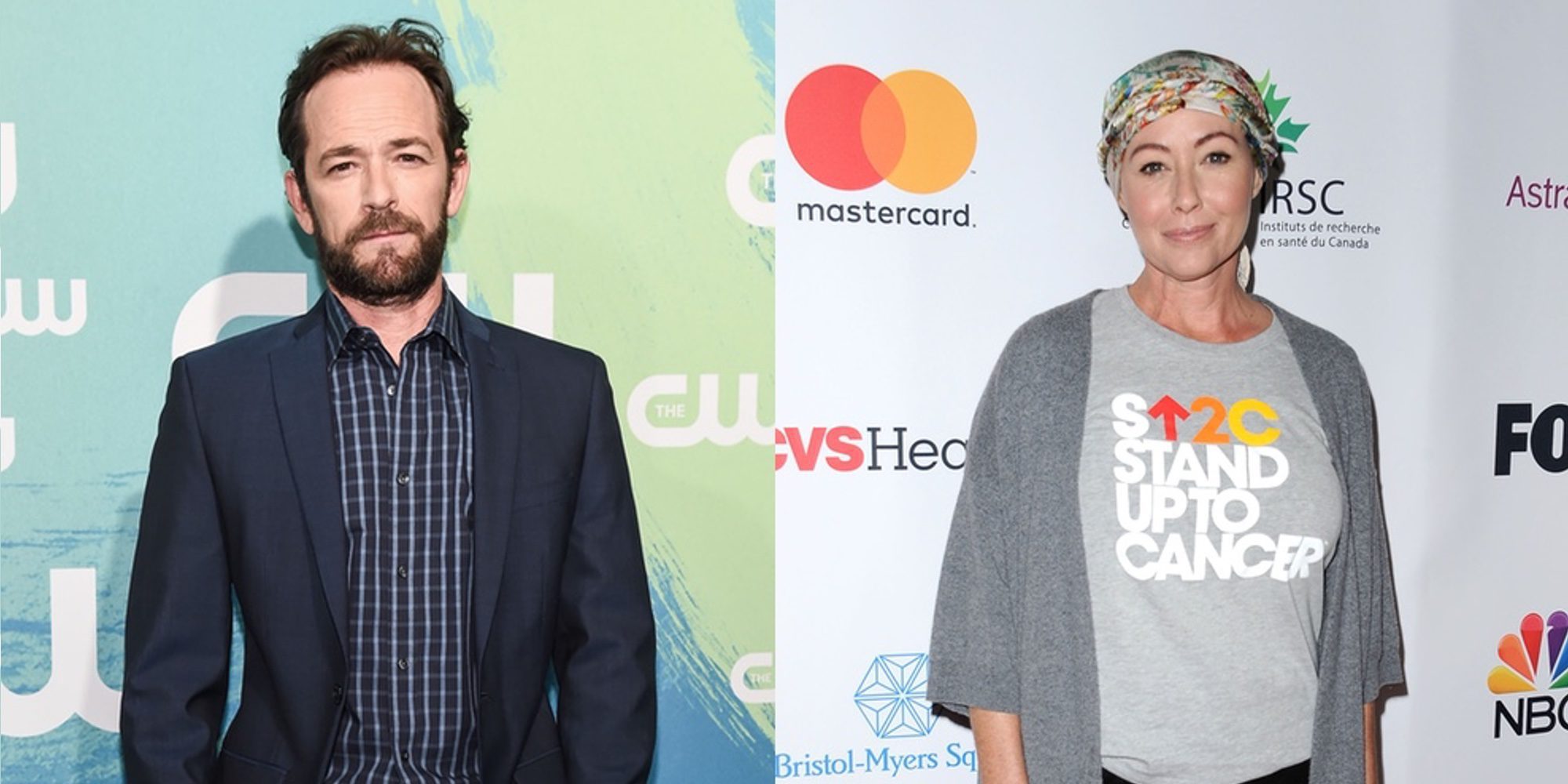 El bonito mensaje de Luke Perry a Shannen Doherty en el reencuentro de 'Sensación de vivir'