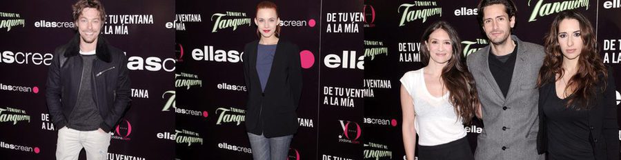 Jan Cornet, Aura Garrido y Juan Diego Botto acuden al estreno de 'De tu ventana a la mía'