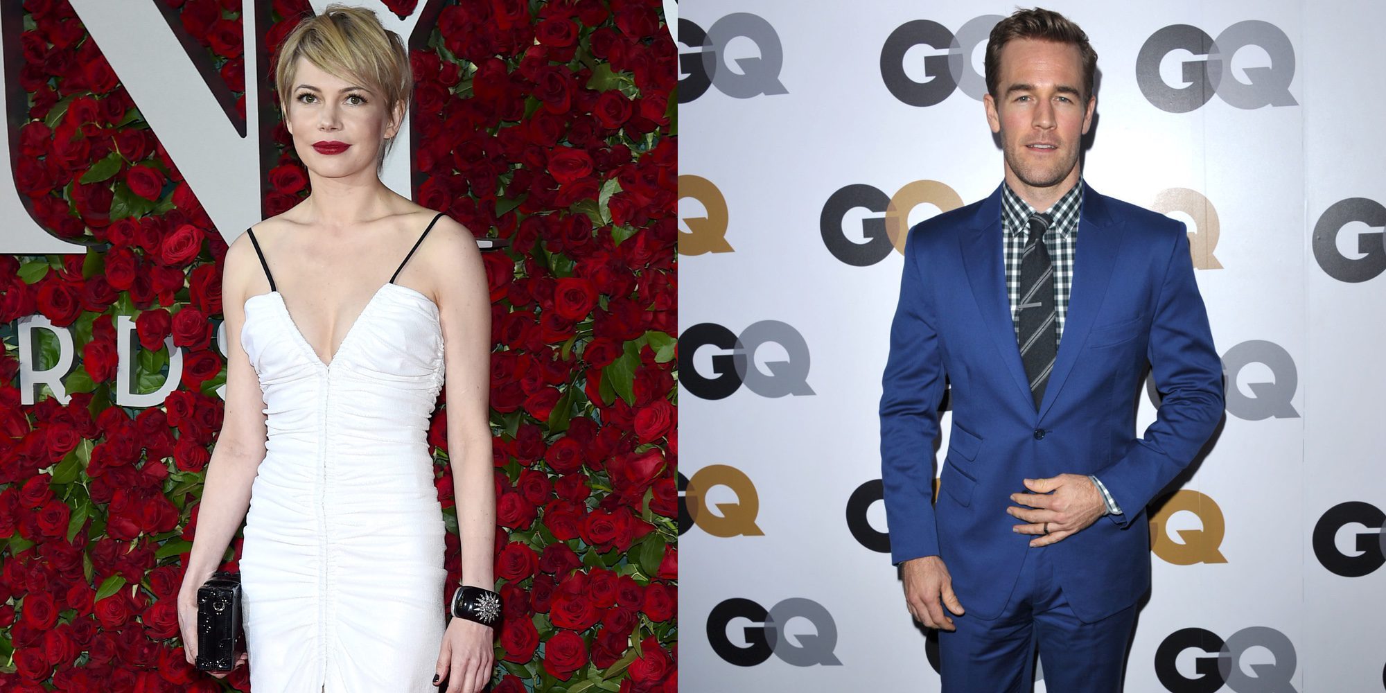 Reencuentro 'Dawson Crece': Michelle Williams y James Van Der Beek posan juntos en una fiesta