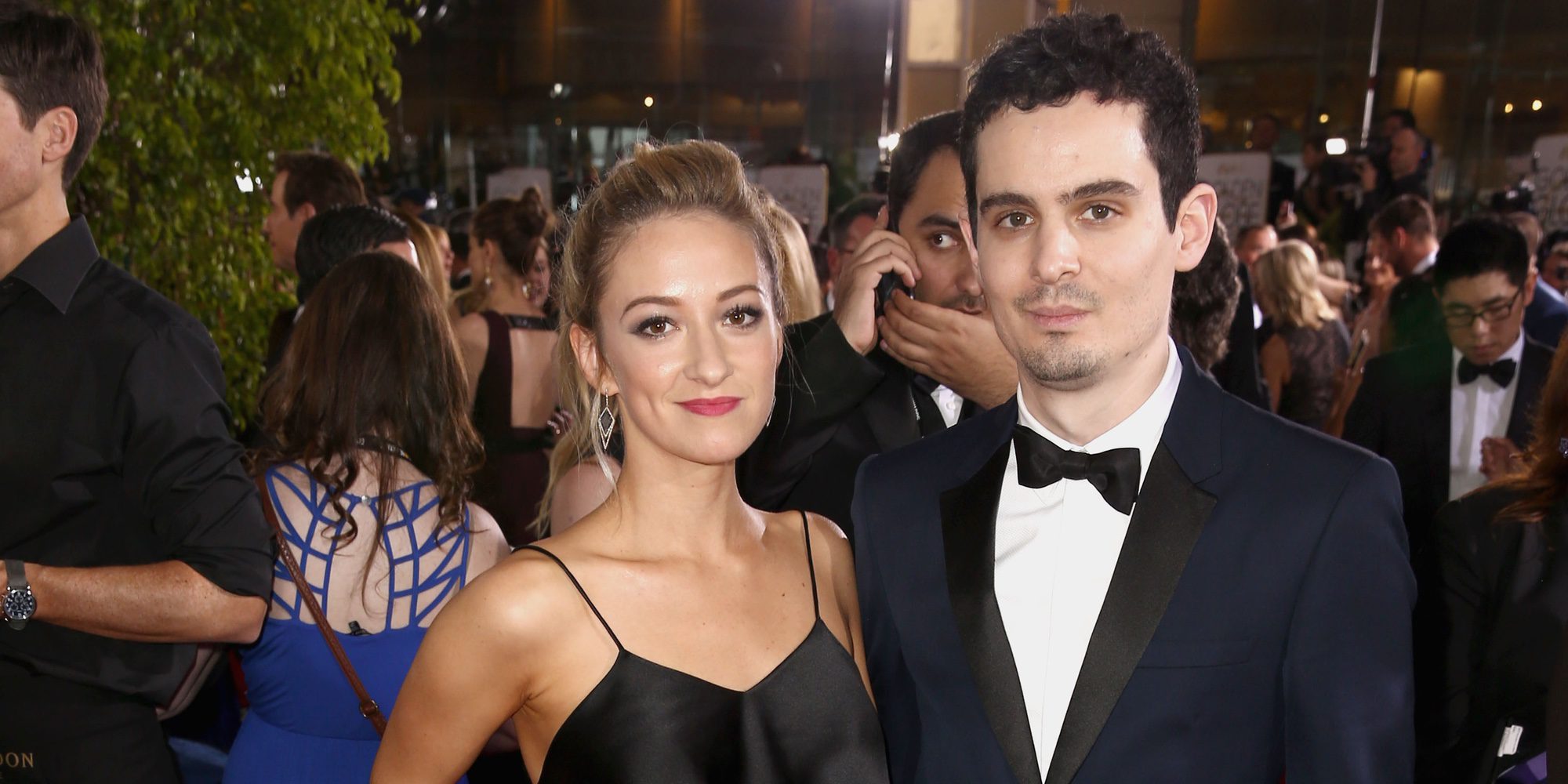 El curioso caso de Damien Chazelle, director de 'La La Land': fue a los Globos de Oro con su novia y su exmujer