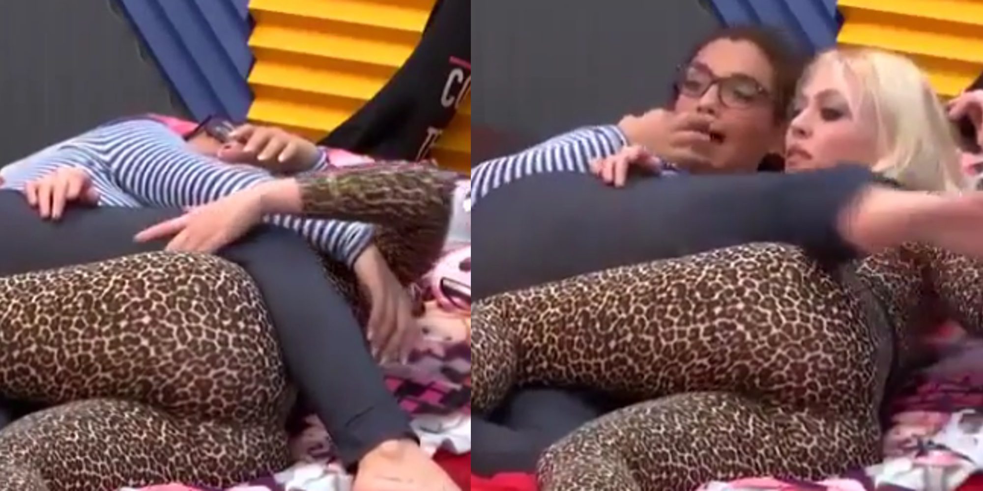 Elettra Lamborghini ('GHVIP 5') se acerca cada vez más a Daniela Blume: del abrazo a tocar su pecho