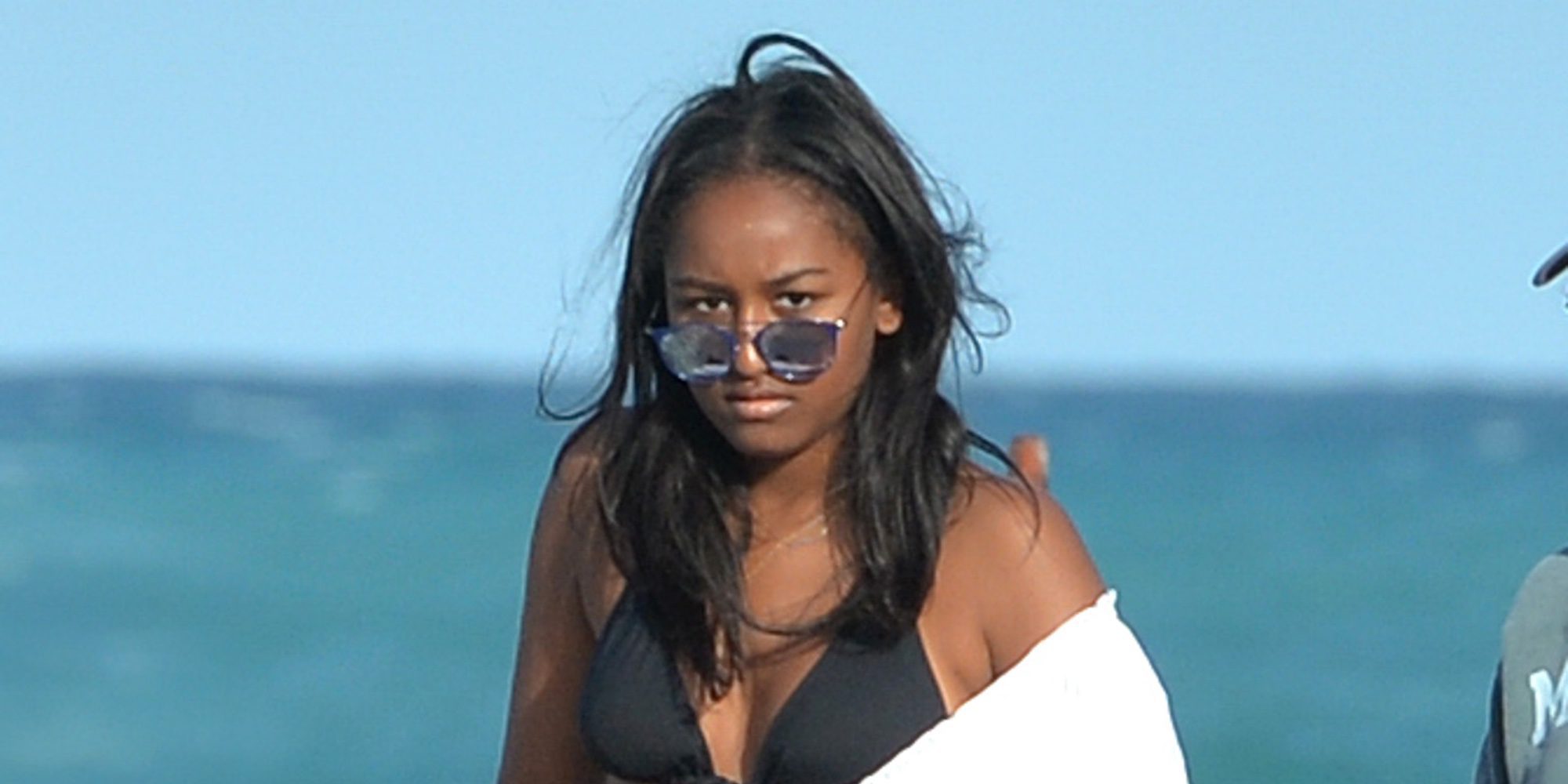 Sasha Obama disfruta de las playas de Miami antes de abandonar la Casa Blanca