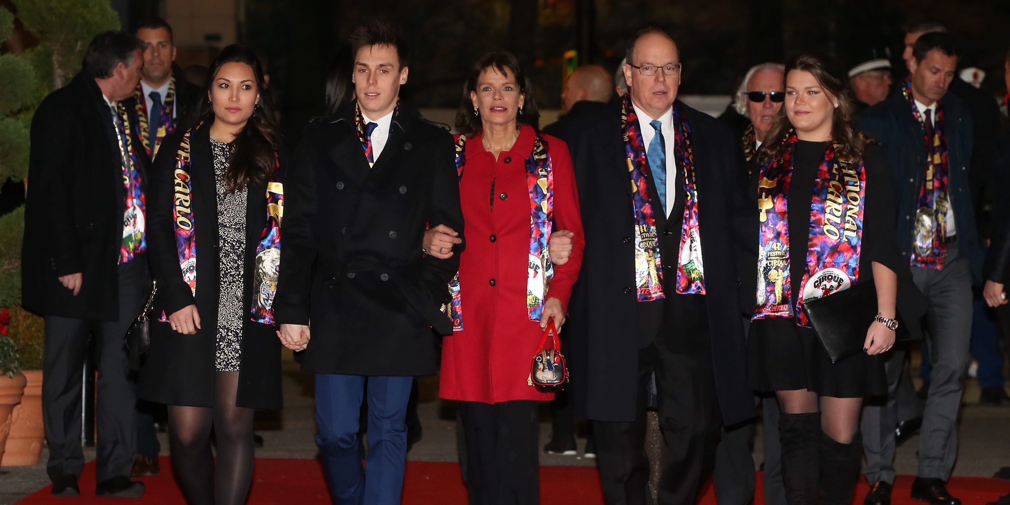 Estefanía de Mónaco presume de hijos, de nuera y de hermano en el Festival de Circo de Monte-Carlo 2017