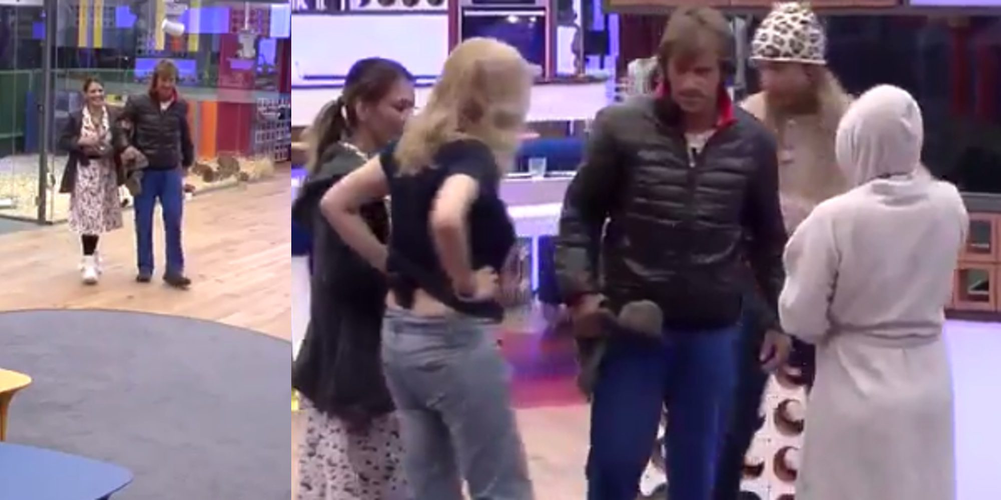 Alejandro Abad vuelve a 'GHVIP5' con un tratamiento para paliar sus dolores de espalda