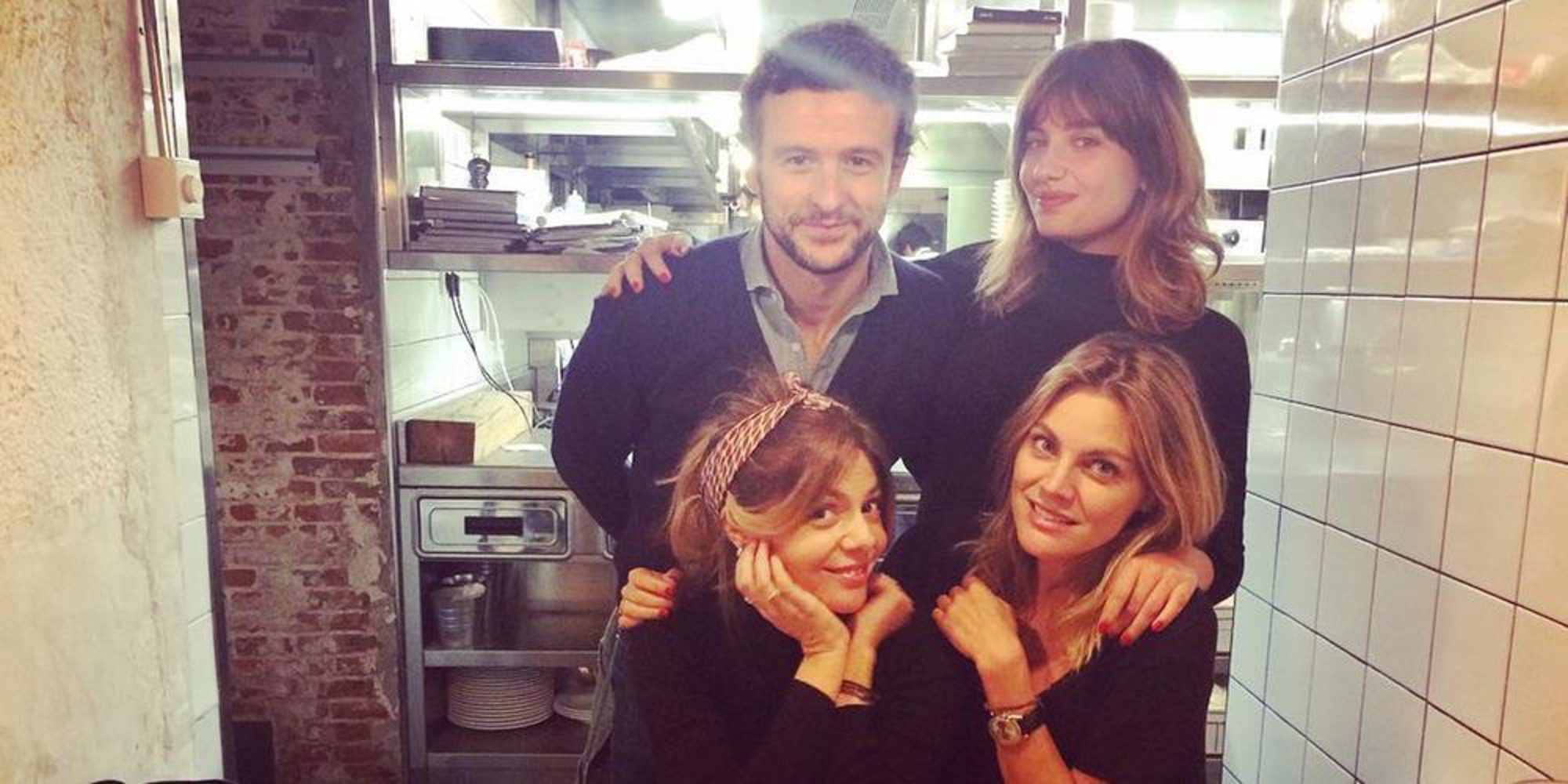 Amaia Salamanca se reencuentra con Miriam Giovanelli, Manuela Velasco y Diego Martín