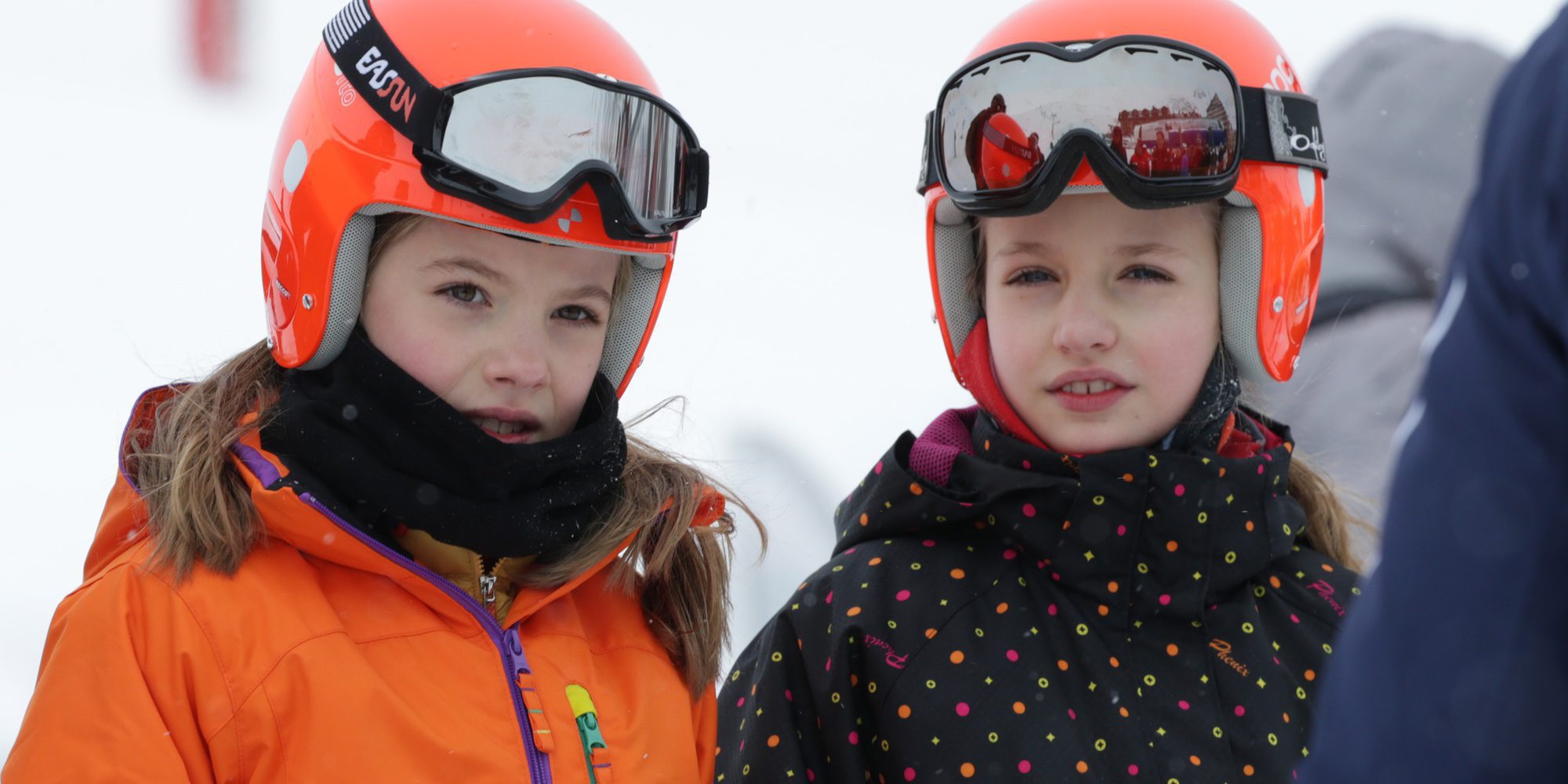 La Princesa Leonor y la Infanta Sofía disfrutan de la nieve en el Pirineo Aragonés