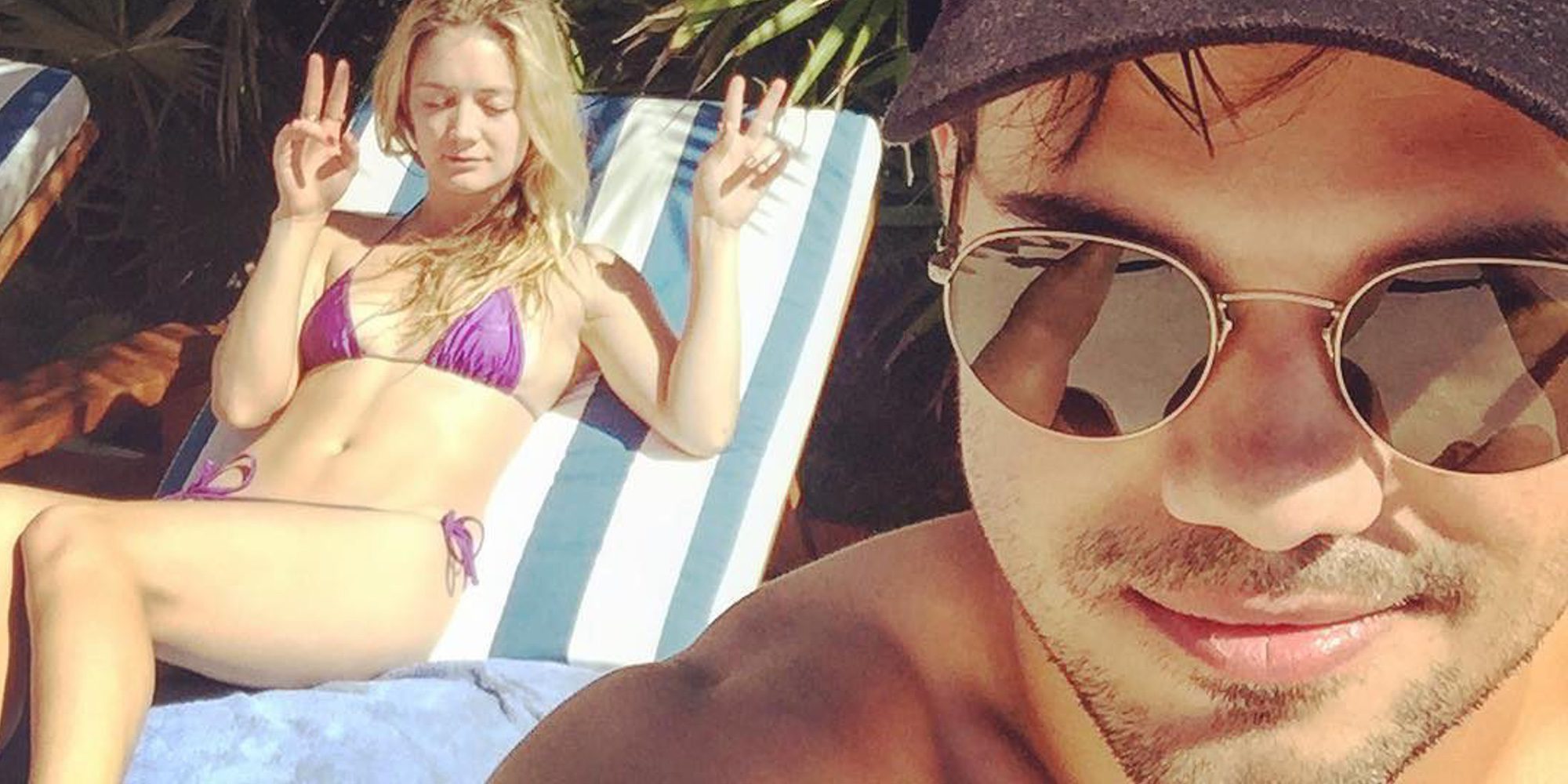 La divertida celebración de cumpleaños de Taylor Lautner junto a su novia Billie Lourd