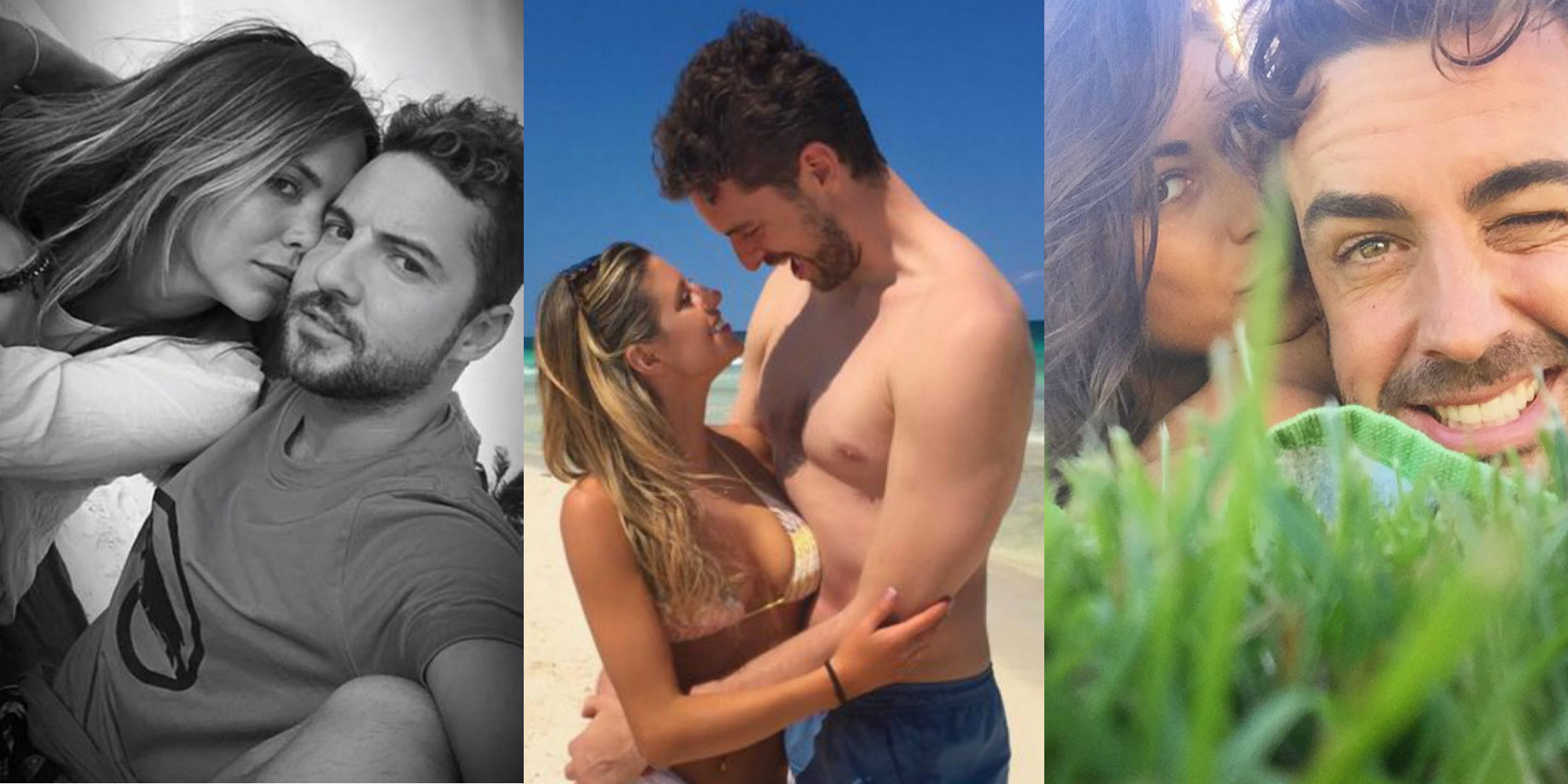 Fernando Alonso o Pau Gasol entre las celebs que celebran su Primer San Valentín con sus parejas