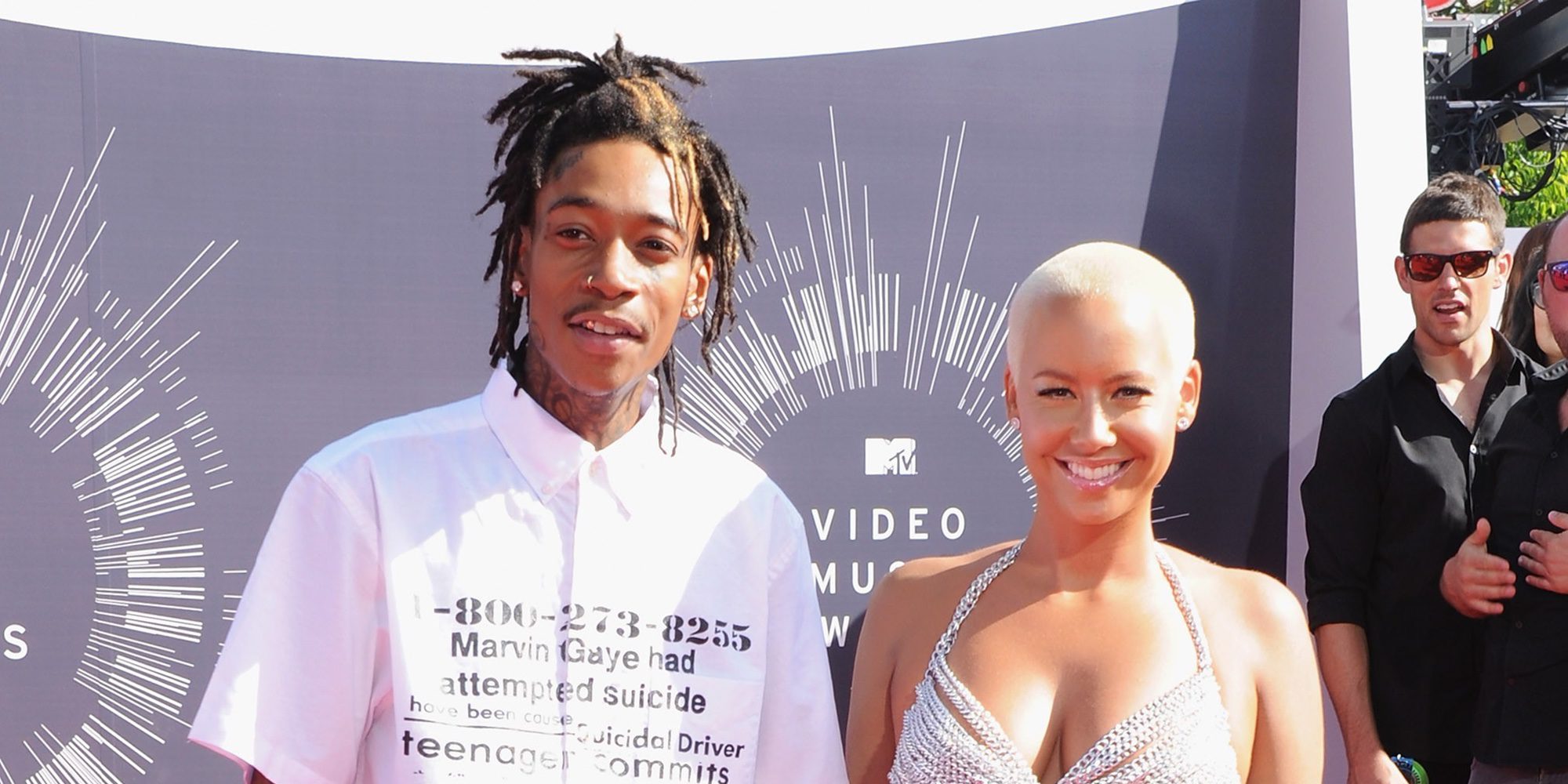 Amber Rose aclara los rumores sobre su reconciliación de Wiz Khalifa tras su beso