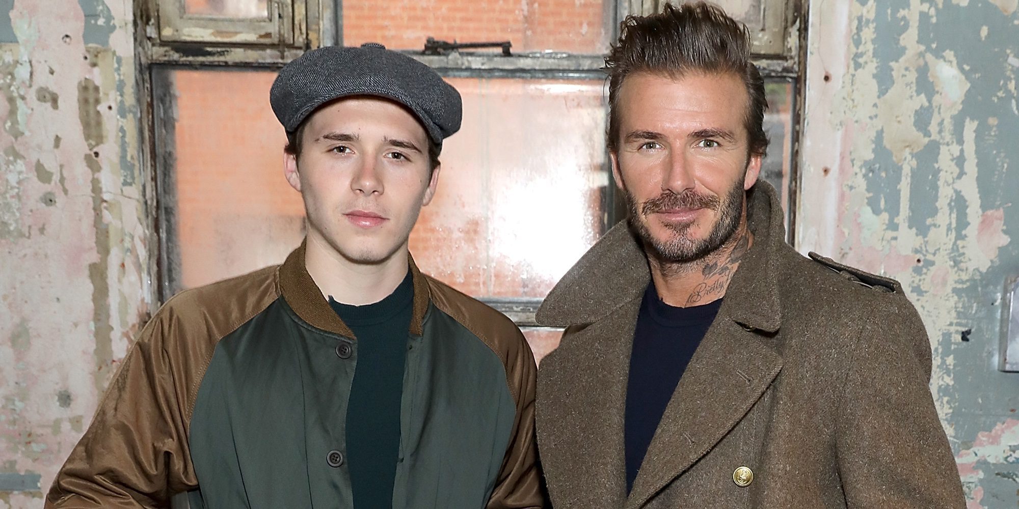 David Beckham muestra una foto de recién nacido de Brooklyn Beckham para felicitarle por su 18 cumpleaños