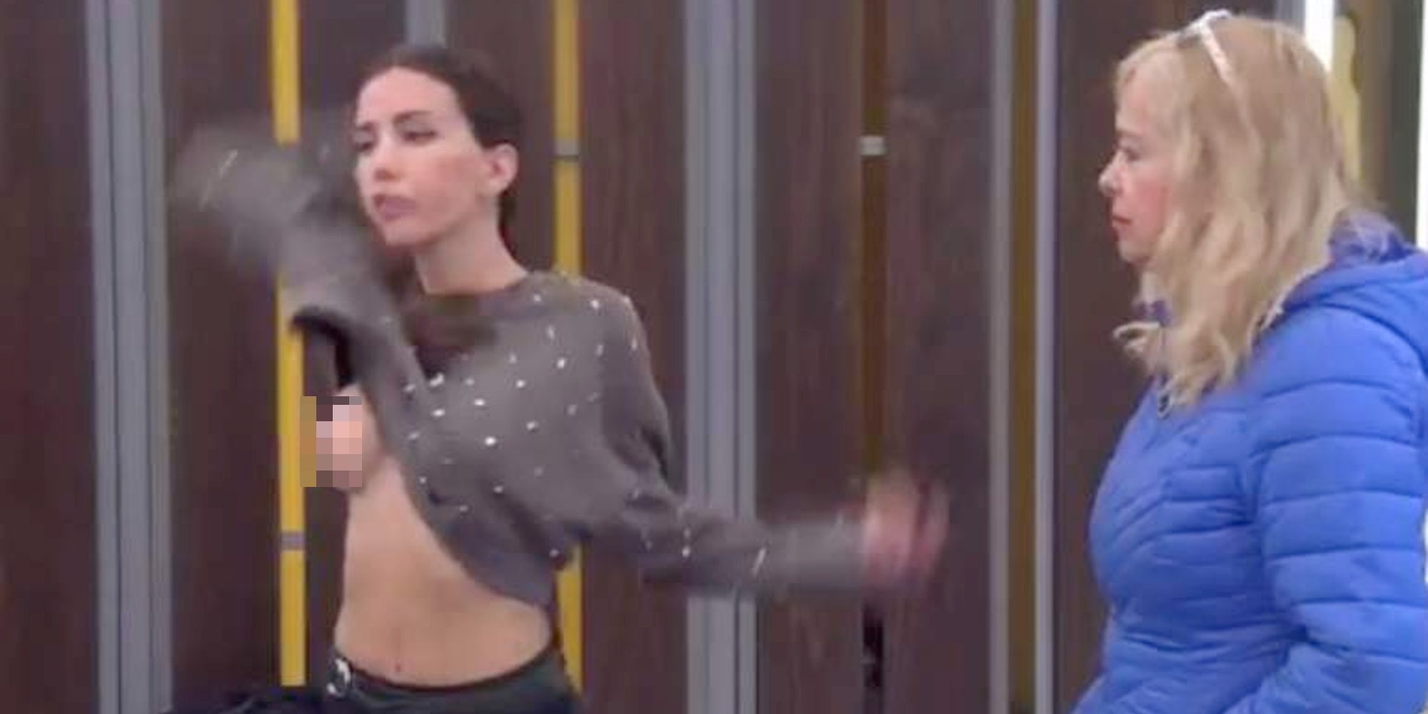 El descuido de Aylén en 'GHVIP 5': un movimiento rápido deja al descubierto su pecho