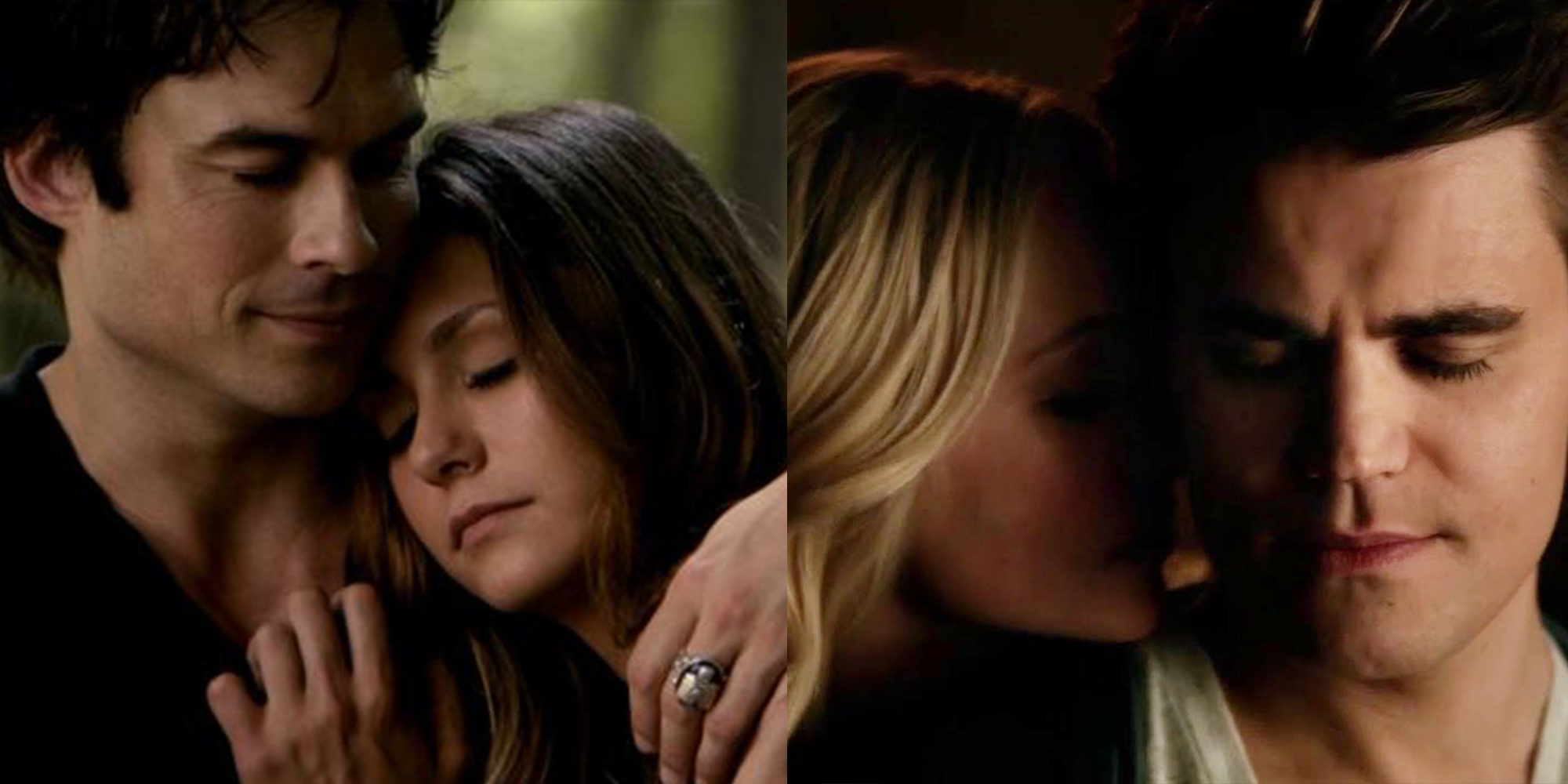 'Crónicas vampíricas' a través de 4 de sus mejores parejas: "Delena", "Steroline"...