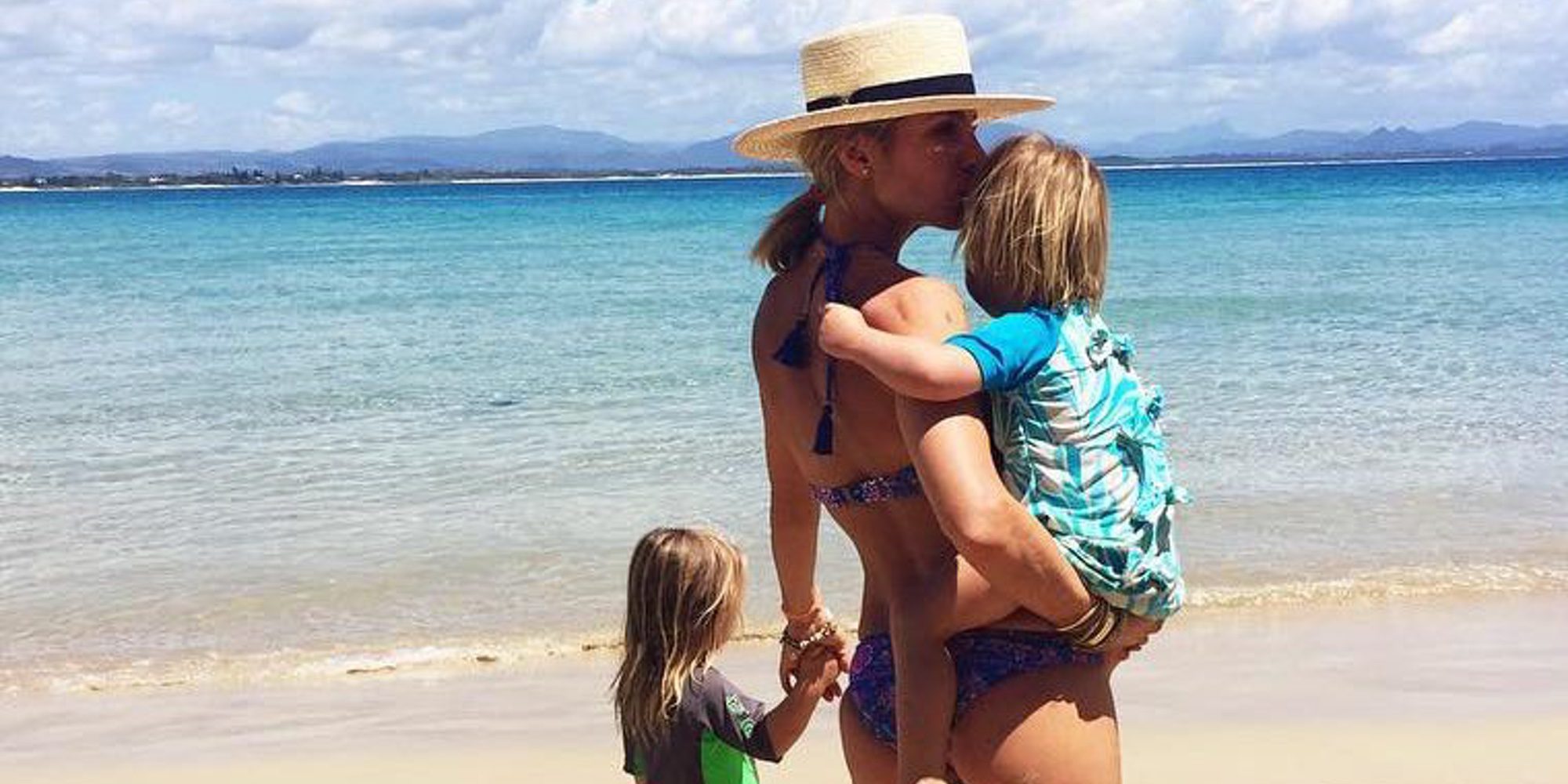 Elsa Pataky celebra el cumpleaños de Tristan y Sasha con castillos hinchables y pompas de jabón enormes