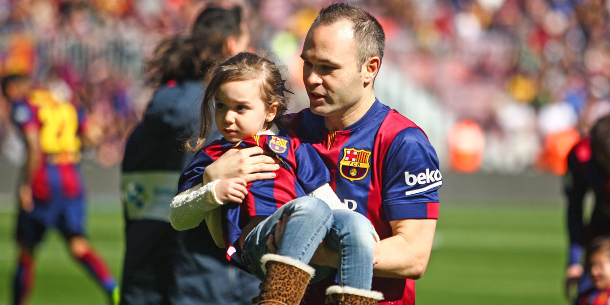 Andrés Iniesta y Anna Ortiz se ponen tiernos para felicitar a su princesa Valeria por su cumpleaños