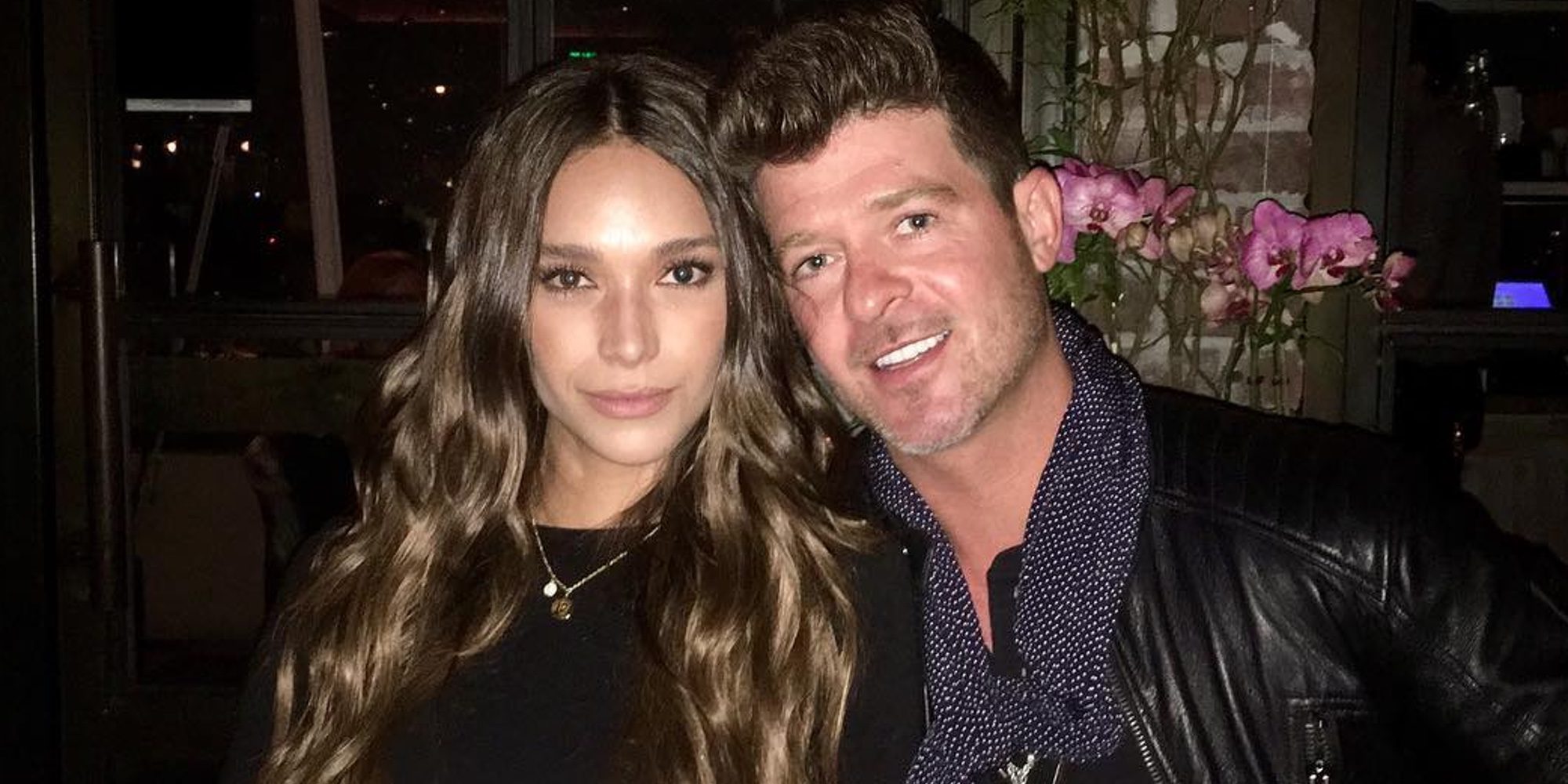 April Love Geary bromea con la diferencia de edad que tiene con Robin Thicke