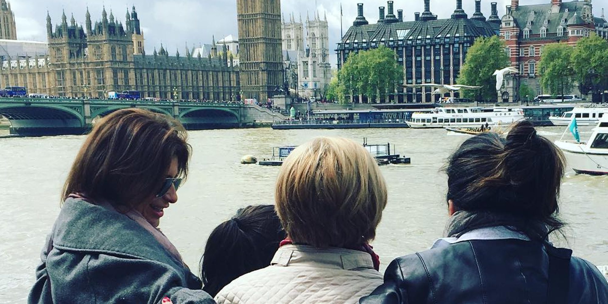 El bonito y familiar viaje de Gema López a Londres