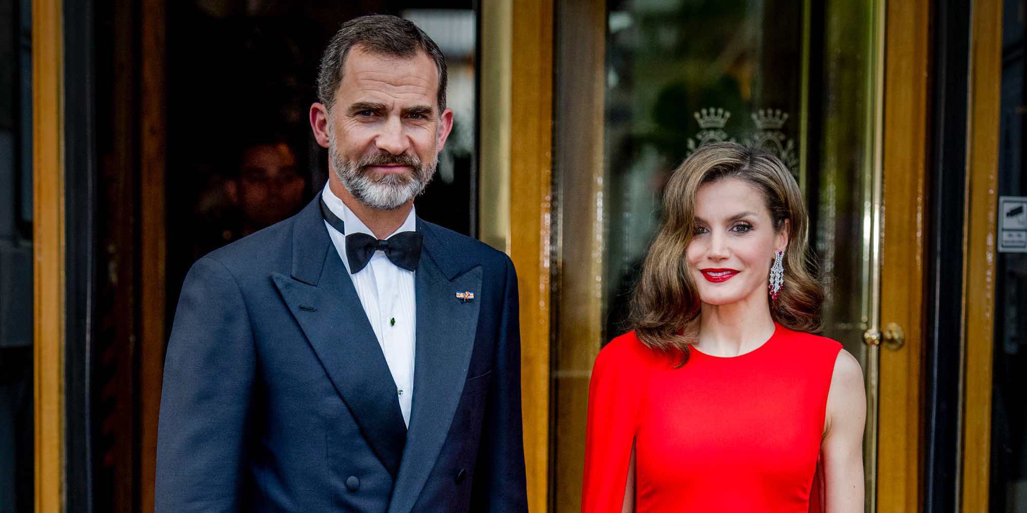 La Reina Letizia, una diva de Hollywood en el 50 cumpleaños del Rey Guillermo de Holanda