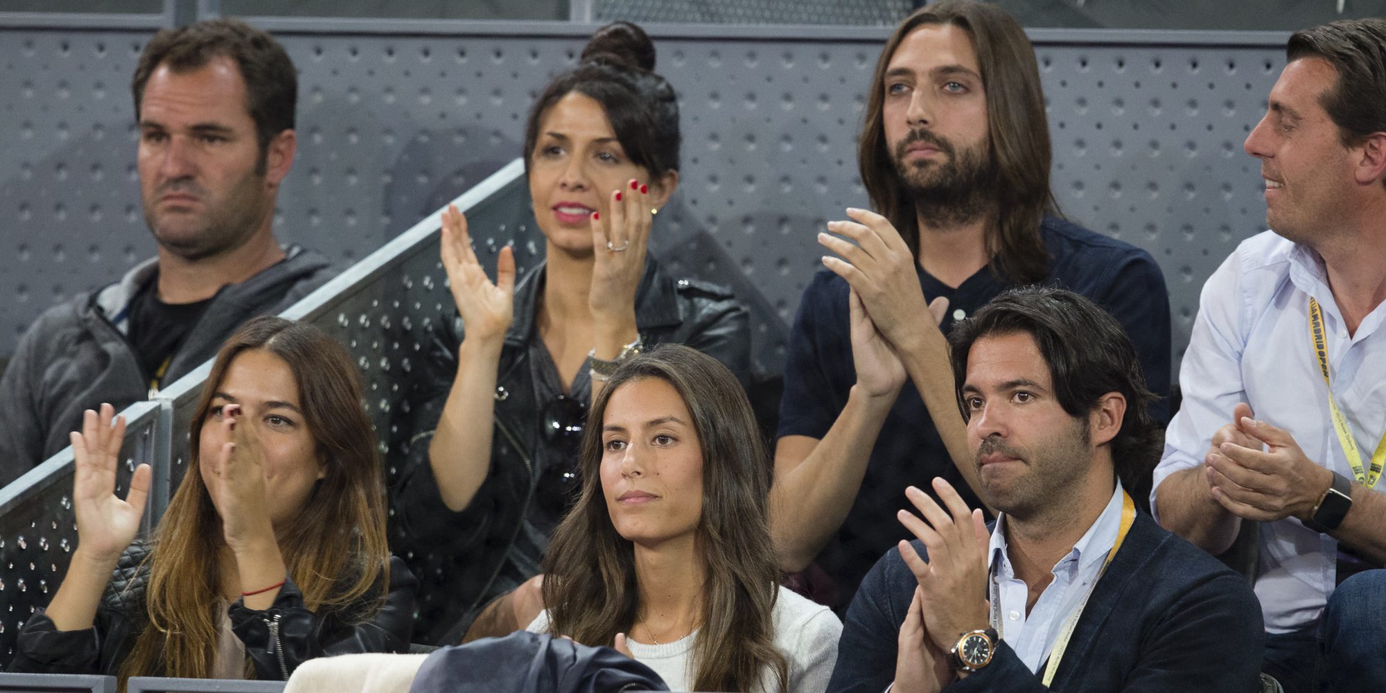 El apoyo incondicional de Sara Verdasco y Ana Boyer a Fernando Verdasco en el Open de Madrid 2017