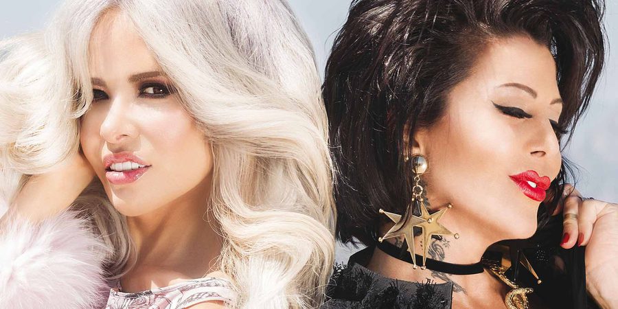 Gloria Trevi y Alejandra Guzmán, juntas en 'Cuando un hombre te enamora'