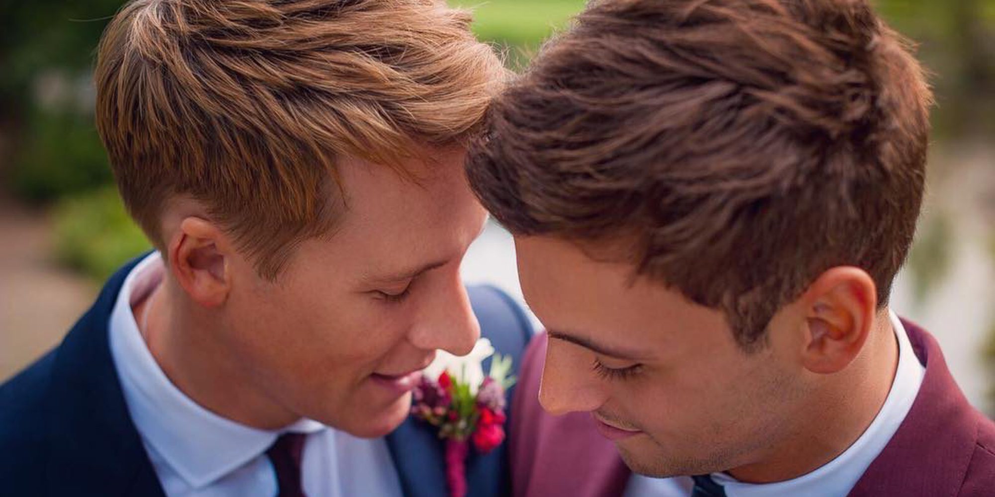 La tierna felicitación de Dustin Lance Black a su marido Tom Daley por su 23 cumpleaños