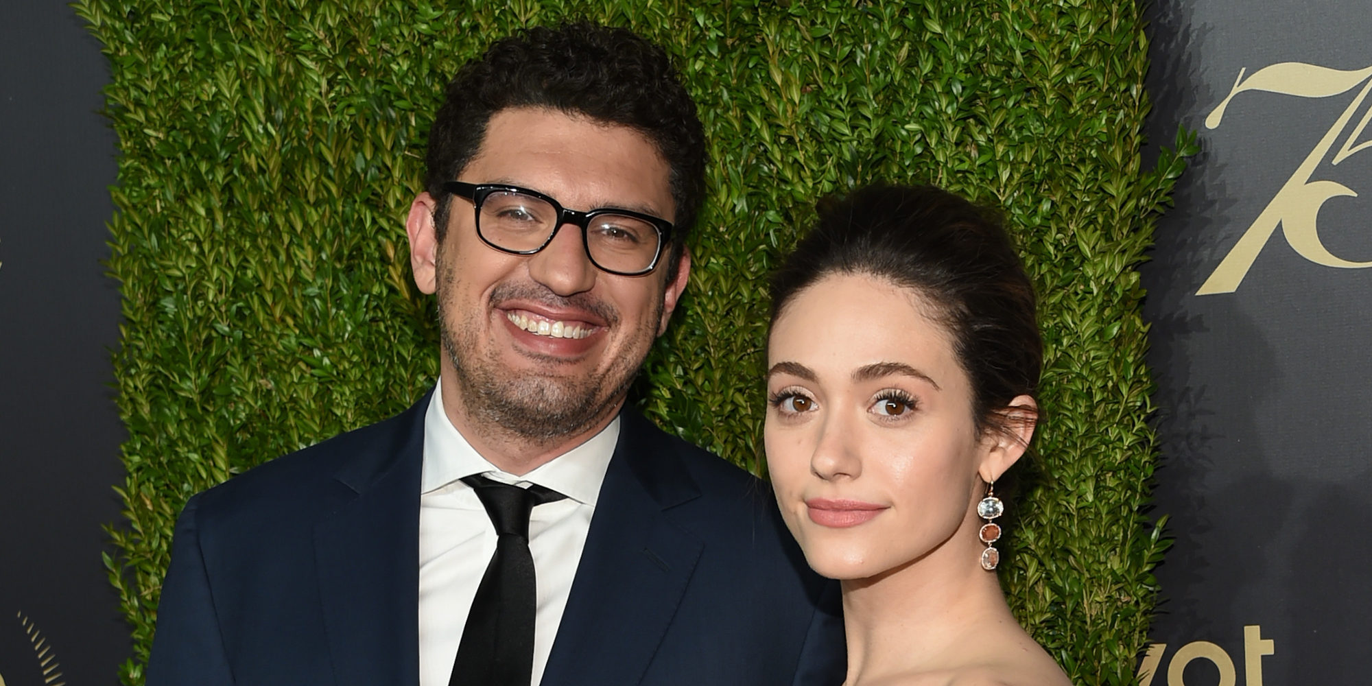 Emmy Rossum ('Shameless') y Sam Esmail muestran las primeras fotos de su boda